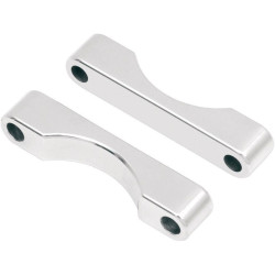 PartzBiz HD DS14100022 - Klock Werks WFB Benchmark Bagger Chrome Front Fender Blocks for Harley FLH 84-13 - KW05010100C PartzBiz HD DS14100022 - Klock Werks WFB Benchmark Bagger Chrome Front Fender Blocks for Harley FLH 84-13 - KW05010100C