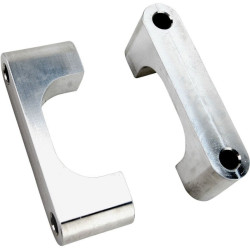 PartzBiz HD DS14100046 - Klock Werks Tire Hugger Raw Front Fender 21x2.15 Mounting Blocks Harley FXS/T - KW05-02-0106-R