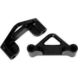PartzBiz HD DS14100060 - Accutronix Hot Legs Bagger Legs Black 1.25” Spacers 5.5” บังโคลนหน้า 84-13 | TFS41-EMF125B