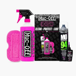 PartzBiz HD DS37040380 - Muc-Off USA 20289US eBike Essential Nano Tech Cleaner น้ำมันหล่อลื่นและชุดป้องกัน