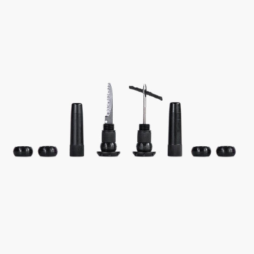 PartzBiz HD: 4408739-Muc-Off USA 20293 ชุดปลั๊กเครื่องมือเจาะแบบไม่มีท่ออลูมิเนียม Stealth สีดำ