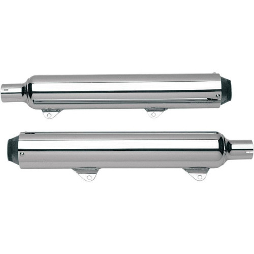 PartzBiz HD: 4408679-Kerker Chrome 3.5" Slip On Mufflers for Harley Touring 10-15 | 128-78120 PartzBiz HD: 4408679-Kerker Chrome 3.5" Slip On Mufflers for Harley Touring 10-15 | 128-78120