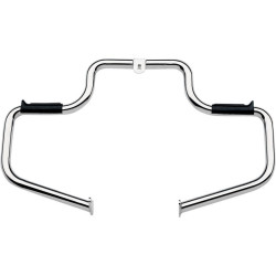 PartzBiz HD DS16240080 - การ์ดเครื่องยนต์ Lindby Chrome Front Multibar สำหรับ Harley FL Softail 00-14 - 1310 PartzBiz HD DS16240080 - การ์ดเครื่องยนต์ Lindby Chrome Front Multibar สำหรับ Harley FL Softail 00-14 - 1310