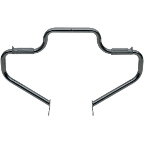 PartzBiz HD: 4408692-Lindby Gloss Black Front Multibar Engine Guard for Harley FX Softail & Springer 00-14 - BL1311