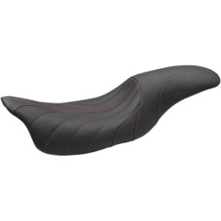 PartzBiz HD MD74112AB - Mustang 74112AB Blk/สีแดง Gravity Stitch Revere Journey 2-Up Seat HD FLH/T 08-Up PartzBiz HD MD74112AB - Mustang 74112AB Blk/สีแดง Gravity Stitch Revere Journey 2-Up Seat HD FLH/T 08-Up