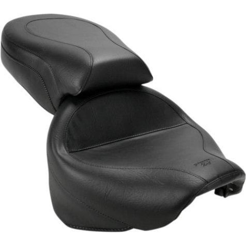 PartzBiz HD: 4408636-Mustang 75217 Wide Touring Two-Piece Original Seat 99-15 Yamaha Road Star 0810-0385 08100385 489341