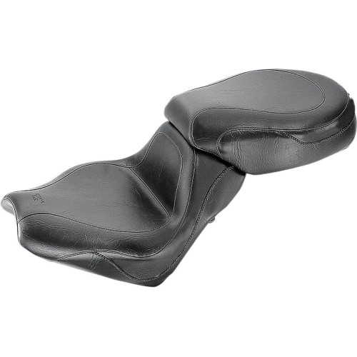 PartzBiz HD: 4408648-Mustang 75651 Black Two Piece Original Seat 04-09 Honda VTX1300C 489300 0810-0278 08100278