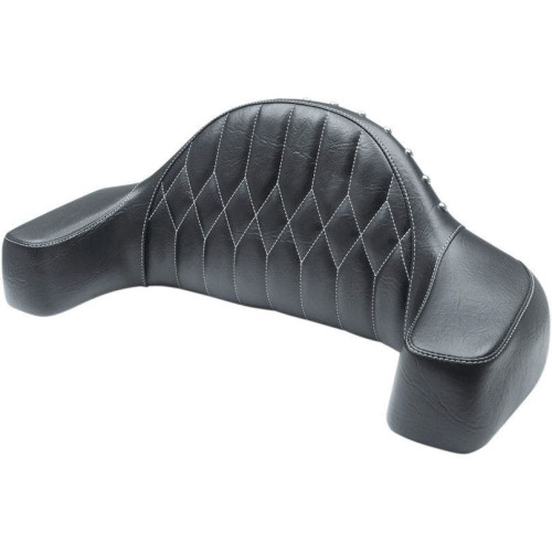 PartzBiz HD: 4408619-Mustang 76022WT Black Concho / Diamond Heated Backrest Indian Roadmaster 16-Up PartzBiz HD: 4408619-Mustang 76022WT Black Concho / Diamond Heated Backrest Indian Roadmaster 16-Up
