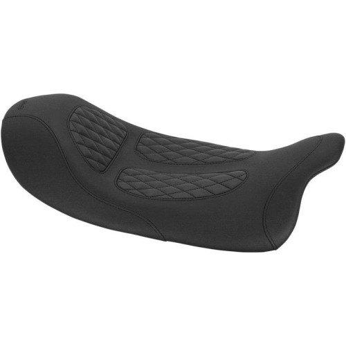 PartzBiz HD: 4408613-Mustang Seats Dave Perewitz Signature Driver Solo Seat Harley Touring 08-17 | 76969 PartzBiz HD: 4408613-Mustang Seats Dave Perewitz Signature Driver Solo Seat Harley Touring 08-17 | 76969