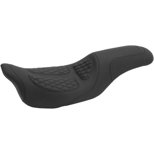 PartzBiz HD: 4408572-Mustang Dave Perewitz Signature Series Fastback 2 Up Seat Harley Touring 08-17 | 76981 PartzBiz HD: 4408572-Mustang Dave Perewitz Signature Series Fastback 2 Up Seat Harley Touring 08-17 | 76981