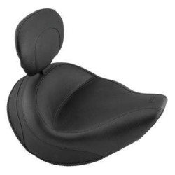 PartzBiz HD MD79454 - Mustang 79454 สีดำ Original Solo Seat Wide Touring พนักพิง 06-14 Yamaha XV1900 489328 0810-0441 08100441