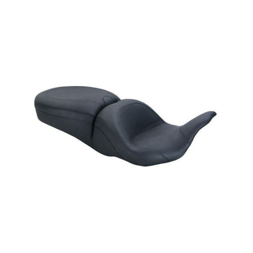 PartzBiz HD: 4408571-Mustang 79700 One Piece Lowdown 2 Up Seat Harley Touring FLH/T 08-23 489229
