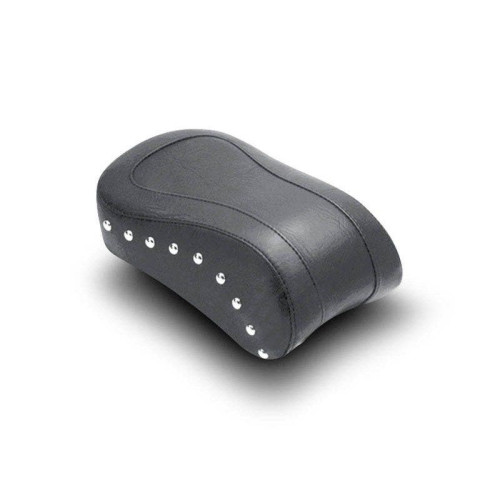 PartzBiz HD: 4408510-Mustang Chrome Studded Rear Pillion Seat Only Harley 08-17 FLSTC/N 00-07 FLSTS | 76175 PartzBiz HD: 4408510-Mustang Chrome Studded Rear Pillion Seat Only Harley 08-17 FLSTC/N 00-07 FLSTS | 76175