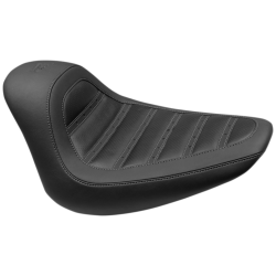 PartzBiz HD MD76301 - Mustang Fred Kodlin Daytona Series Solo Black Harley Seat for 13-17 FXSB | 76301