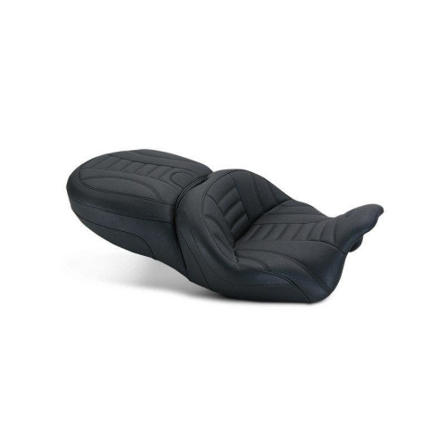 PartzBiz HD: 4408500-Mustang One Piece Vintage Standard Seat W/O Driver Backrest Harley Freewheeler | 79594 PartzBiz HD: 4408500-Mustang One Piece Vintage Standard Seat W/O Driver Backrest Harley Freewheeler | 79594