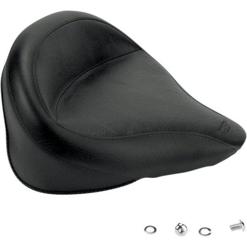PartzBiz HD: 4408468-Mustang Seat Wide Black Vintage Solo Seat Harley Softail 00-05 FXST 00-07 FLST | 75096 PartzBiz HD: 4408468-Mustang Seat Wide Black Vintage Solo Seat Harley Softail 00-05 FXST 00-07 FLST | 75096
