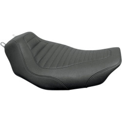 PartzBiz HD MD76716 - Mustang Seats Tuck & Roll Tripper Smooth Solo Seat for Harley FLHR FLHX 97-07 | 76716