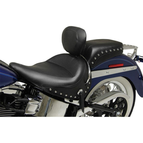 PartzBiz HD: 4408405-Mustang Studded Rear Seat Harley 05-17 Softail FLSTN | 76235 PartzBiz HD: 4408405-Mustang Studded Rear Seat Harley 05-17 Softail FLSTN | 76235