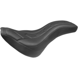 PartzBiz HD MD75159 - Mustang Tripper Fastback Harley Cut Low Seat Apex Stitch for 18-23 FXBB/FXBBS | 75159