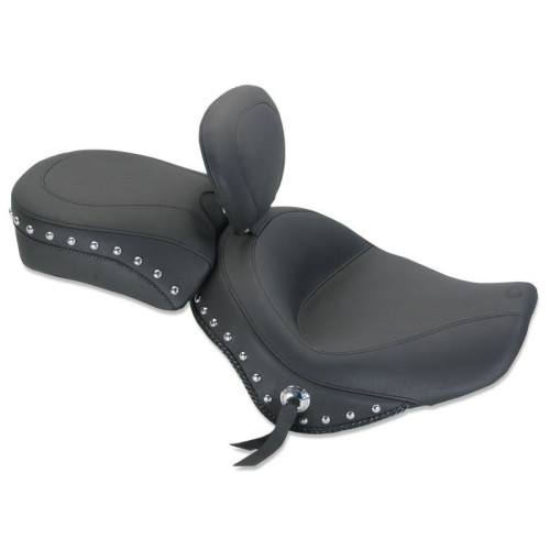 PartzBiz HD: 4408390-Mustang Triumph 1600 Thunderbird 2009-2013 & Thunderbird 1700 Storm 2011-2013 Two-Piece Studded Seat With Driver Backrest | 79816 PartzBiz HD: 4408390-Mustang Triumph 1600 Thunderbird 2009-2013 & Thunderbird 1700 Storm 2011-2013 Two-Piece Studded Seat With Driver Backrest | 79816