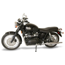 PartzBiz HD MD76828 - มัสแตง ไทรอัมพ์ บอนเนวิลล์; บอนเนวิลล์ T100; บอนเนวิลล์ เอส ; Scrambler & Thruxton Classic เบาะนั่งชิ้นเดียว | 76828