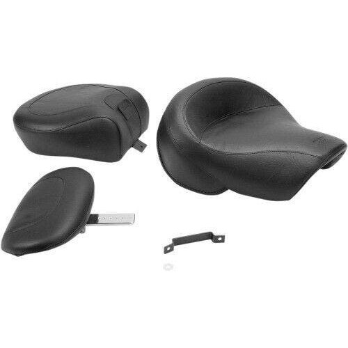 PartzBiz HD: 4408368-Mustang Vintage Wide Touring Two-Piece Seat Driver Backrest Kawasaki Vulcan 96-08 PartzBiz HD: 4408368-Mustang Vintage Wide Touring Two-Piece Seat Driver Backrest Kawasaki Vulcan 96-08