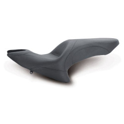 PartzBiz HD MD76824 - Mustang 76824 สีดำ Original Touring One Piece 2-Up Seat 10-17 Victory 486046 0810-1419 08101419