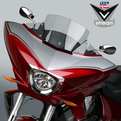 PartzBiz HD: 4408241-National Cycle V-Stream 10" Windshield Windscreen Clear Victory Cross Country | N20701