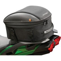 PartzBiz HD DS35160278 - Nelson Rigg CL-1060-ST2 Touring Commuter Strap On Motorcycle Tail Seat Cargo Bag Luggage storage travel accessories 35160278 3516-0278