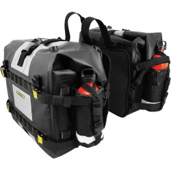 PartzBiz HD DS35011898 - Nelson Rigg Hurricane Soft Saddlebags Watertight Waterproof SE-4050 Universal 