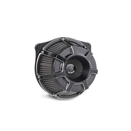 PartzBiz HD: 4408196-Arlen Ness Inverted Bevelled Black Cut Stage 1 Air Cleaner Harley XL 91-15 | 18-937 PartzBiz HD: 4408196-Arlen Ness Inverted Bevelled Black Cut Stage 1 Air Cleaner Harley XL 91-15 | 18-937