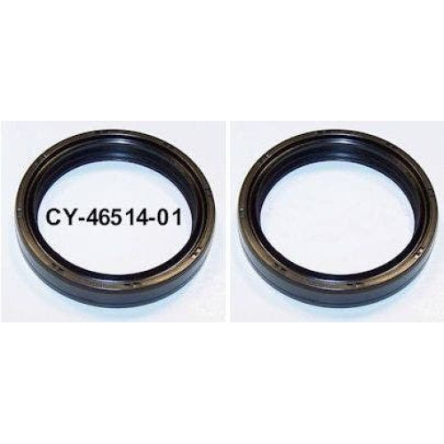 PartzBiz HD: 4408207-New 2 Pack 49mm Front Fork Seals Harley Touring 84-up Repl OE # 46514-01
