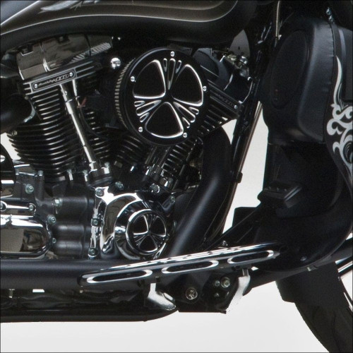 PartzBiz HD: 4408178-Arlen Ness Tech Black Deep Cut Points Ignition Timing Cover Harley Twin Cam | 03-574 PartzBiz HD: 4408178-Arlen Ness Tech Black Deep Cut Points Ignition Timing Cover Harley Twin Cam | 03-574