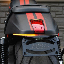 PartzBiz HD TR570993 - New Rage Cycles VROD-FE Fender Eliminator Kit w/ LED Signals 12-17 Harley V-Rod