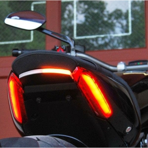 PartzBiz HD: 4408145-New Rage Cycles XD-RTS Rear Tucked LED Turn Signals 16-18 Ducati XDiavel 1200 indicator marker side replacement upgrade best new motorcycle PartzBiz HD: 4408145-New Rage Cycles XD-RTS Rear Tucked LED Turn Signals 16-18 Ducati XDiavel 1200 indicator marker side replacement upgrade best new motorcycle