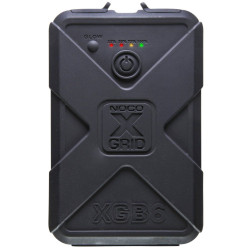 PartzBiz HD 14-1817 - NOCO Genius X-Grid แบตเตอรี่ลิเธียม USB กันน้ำพร้อมไฟฉาย 250 Lumens - XGB6