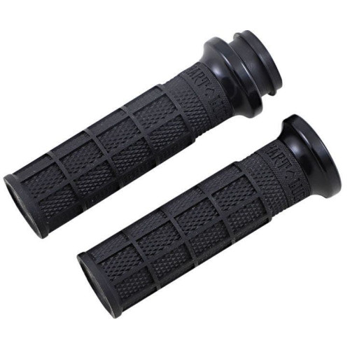 PartzBiz HD: 4408097-ODI Harley Hart-Luck Signature Black Waffle Grips Harley Throttle By Wire 84-Up TBW PartzBiz HD: 4408097-ODI Harley Hart-Luck Signature Black Waffle Grips Harley Throttle By Wire 84-Up TBW