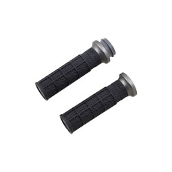 PartzBiz HD DS06302695 - ODI Harley Hart-Luck V-Twin Gunmetal Waffle Grips Harley Throttle By Wire 84-Up PartzBiz HD DS06302695 - ODI Harley Hart-Luck V-Twin Gunmetal Waffle Grips Harley Throttle By Wire 84-Up