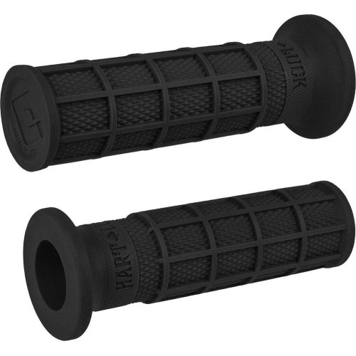 PartzBiz HD: 4408103-ODI Hart-Luck Signature Full-Waffle Slip-On Grips 1" Black Harley & Custom PartzBiz HD: 4408103-ODI Hart-Luck Signature Full-Waffle Slip-On Grips 1" Black Harley & Custom