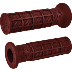 PartzBiz HD DS06302735 - ODI Hart-Luck Signature Full-Waffle Slip-On Grips 1 ” สีแดง Harley & Custom PartzBiz HD DS06302735 - ODI Hart-Luck Signature Full-Waffle Slip-On Grips 1 ” สีแดง Harley & Custom