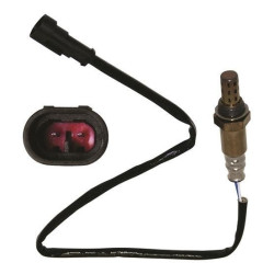 PartzBiz HD MU95182 - OE เปลี่ยน 18 มม. 2 สาย 17.5 O2 เซนเซอร์ออกซิเจน 95182 Repl 27703-08 Harley-Davidson