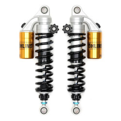 PartzBiz HD TR776422 - Ohlins HD215 Rear Shocks STX36 Twin 13.5" Spring Dyna FXD 91-17 776422 piggyback shocks performance best for bagger piggyback PartzBiz HD TR776422 - Ohlins HD215 Rear Shocks STX36 Twin 13.5" Spring Dyna FXD 91-17 776422 piggyback shocks performance best for bagger piggyback