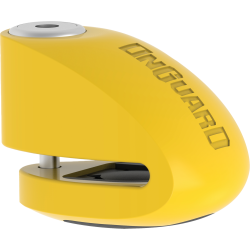 PartzBiz HD WP57-9629 - OnGuard Smart Security 120dB ล็อคดิสก์โรเตอร์สัญญาณเตือนสีเหลือง 10 มม. พิน 45008263