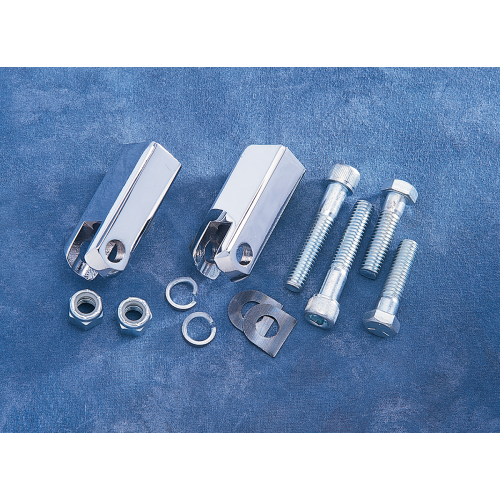 PartzBiz HD: 4407988-Passenger Footpeg Mounts Chrome For Harley-Davidson Sportster XL 1986-2003 PartzBiz HD: 4407988-Passenger Footpeg Mounts Chrome For Harley-Davidson Sportster XL 1986-2003