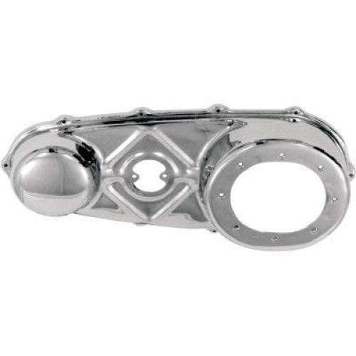 PartzBiz HD: 4407996-Paughco 751 Chrome Outer Primary Cover Harley Duo Hydra Glide 55-64 1107-0190