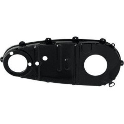 PartzBiz HD DS11070192 - Paughco B753E ฝาครอบหลักด้านในสีดำ Harley Knucklehead 55-64 1107-0192