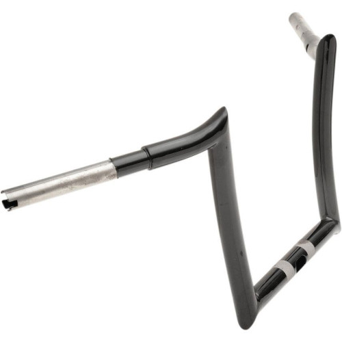 PartzBiz HD: 4407963-Paul Yaffe 12" OEM Monkey Bars Black Ape Hangers Handlebars Harley 15-18 FLTR | OEMB-2015-12 B