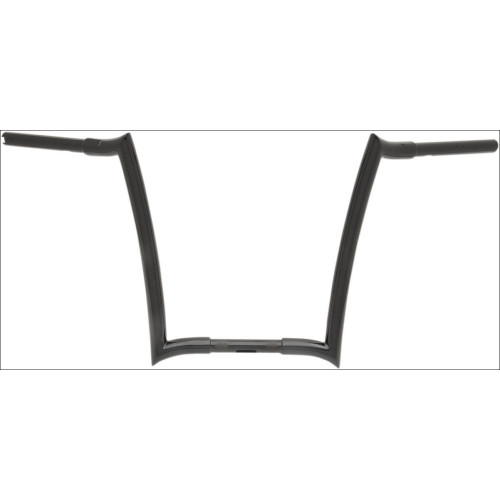 PartzBiz HD: 4407967-Paul Yaffe 14" OEM Monkey Bars Black Ape Hangers Handlebars Harley FLHR FLTR | OEMB125-14 B