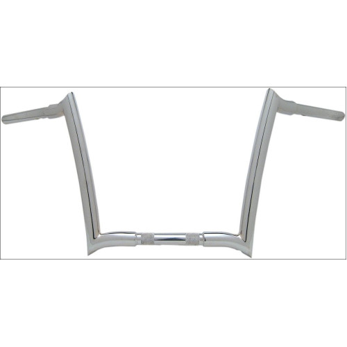 PartzBiz HD: 4407969-Paul Yaffe 14" OEM Monkey Bars Chrome Ape Hangers Handlebars Harley FLHR FLTR | OEMB125-14 C