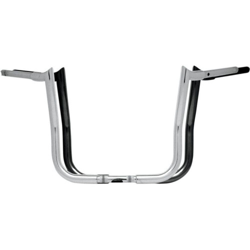 PartzBiz HD: 4407943-Paul Yaffe Bagger 14" Chrome Monkey Bar Handlebar Package Kit Harley FLH Non ABS | MBB1.25C-14 Kit